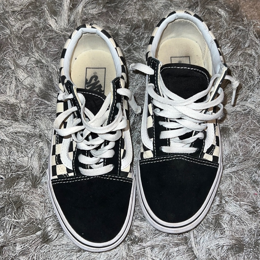 Checkered vans
